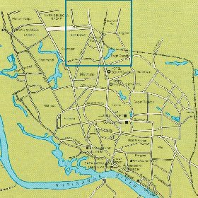 carte de Dhaka