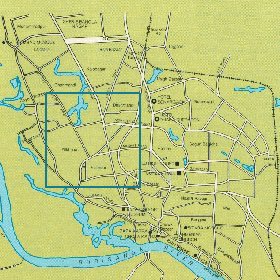 carte de Dhaka