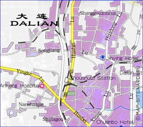 carte de Dalian