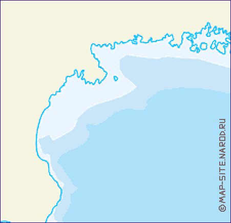 carte de Danemark en allemand