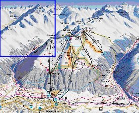 carte de Davos en allemand