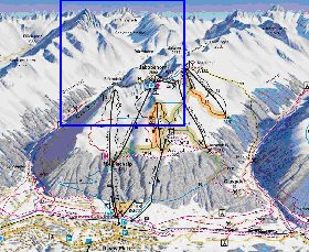 carte de Davos en allemand