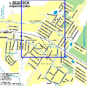 Transport carte de Dedovsk