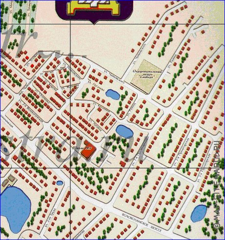 carte de Dedovsk