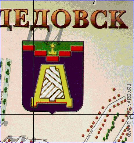 carte de Dedovsk