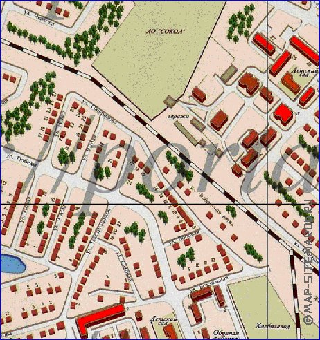 carte de Dedovsk