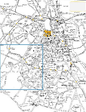 Turismo mapa de Deli