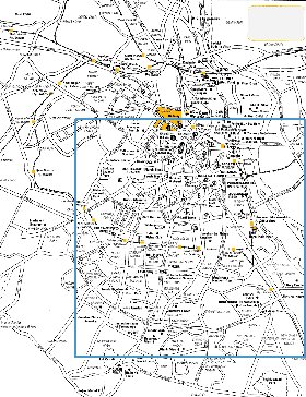 Turismo mapa de Deli