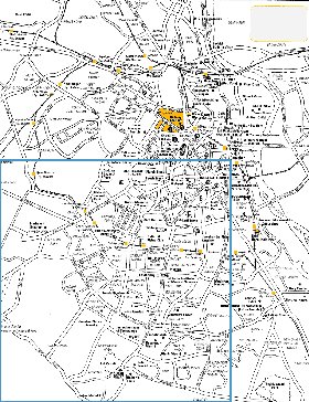 Turismo mapa de Deli