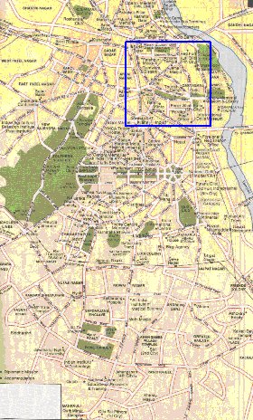 mapa de Deli