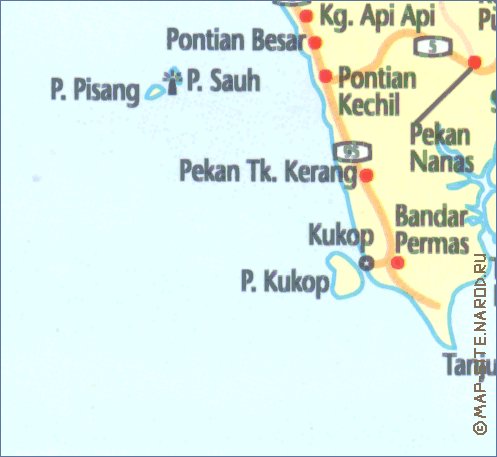 carte de Johor