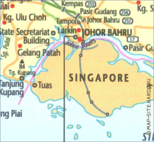 carte de Johor