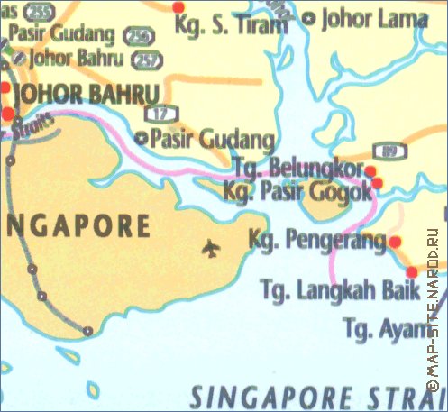 carte de Johor