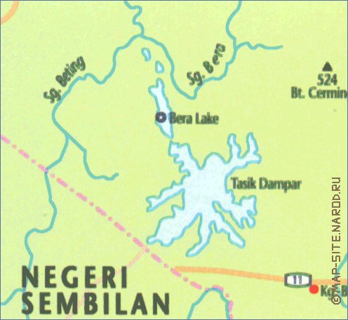 carte de Johor