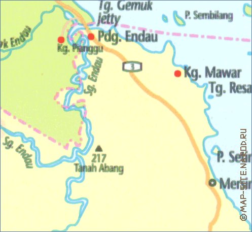 carte de Johor