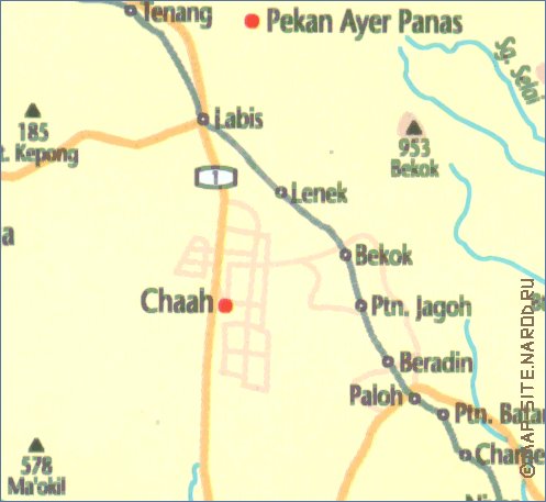 carte de Johor