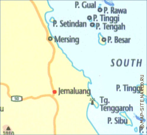 carte de Johor