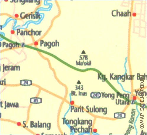 carte de Johor