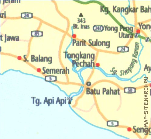 carte de Johor