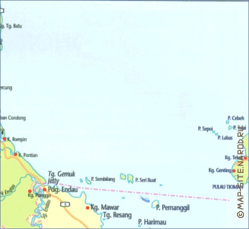 carte de Johor