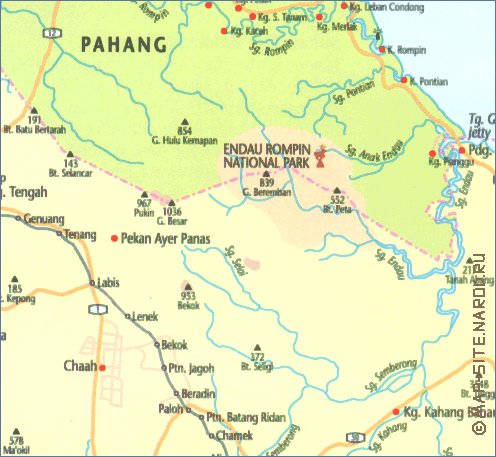 carte de Johor