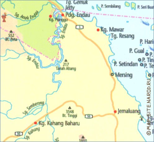 carte de Johor