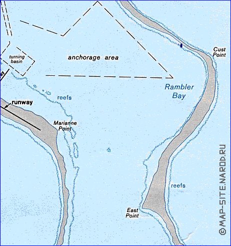 carte de Diego Garcia