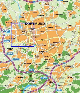 carte de Dortmund