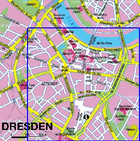 carte de Dresde