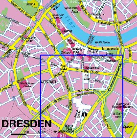 carte de Dresde