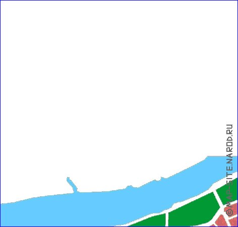 mapa de Dubna