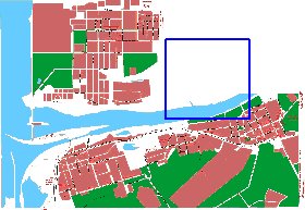 mapa de Dubna